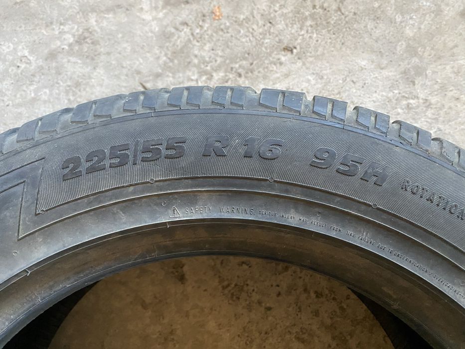 Продам шины б/у semperito 225/55 R16