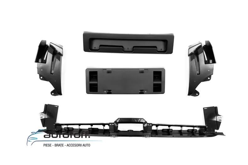 Pachet exterior compatibil Mercedes GLE W167 SUV (19-23) GLE63 Black Design