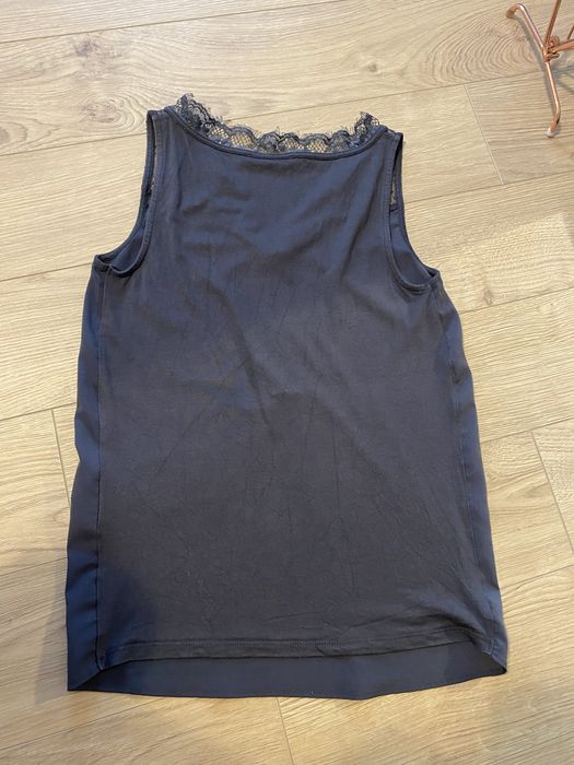 Top Orsay XS, de vara, gri