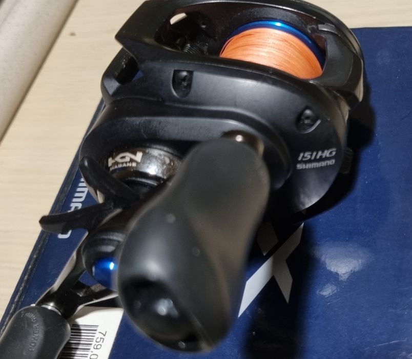 Shimano SLX DC 151HG + cutie + factură – stare foarte bună