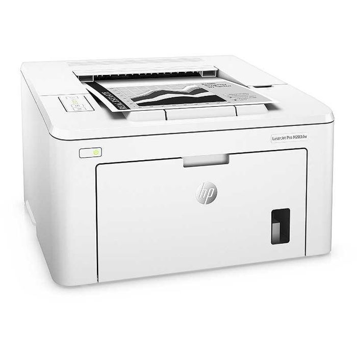 Imprimanta HP LaserJet Pro M203dw, Laser, Monocrom, Format A4, Retea, Wi-Fi, Duplex