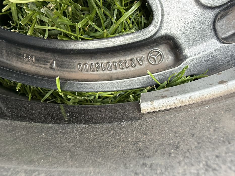 Jante bicolore 2 dimensiuni mercedes amg 19” e klasse +anvelope michelin