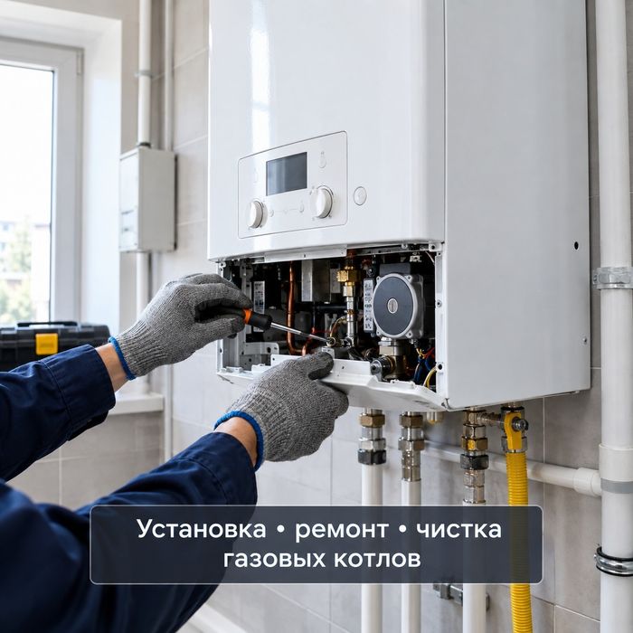 Установка, ремонт и чистка газовых котлов