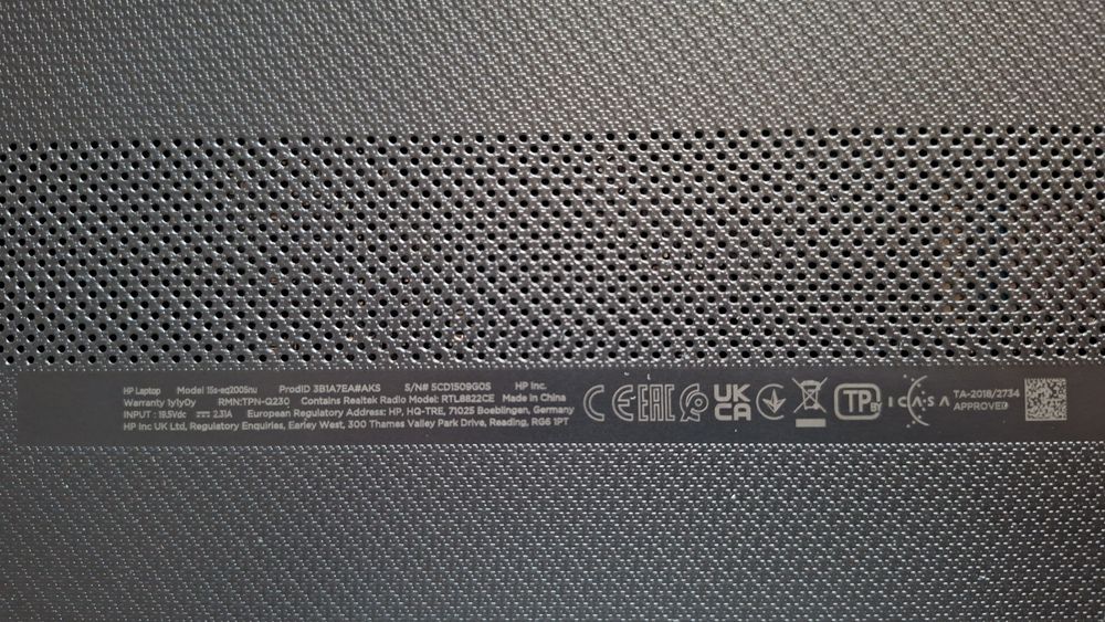 Лаптоп HP 15s-eq2005nu 15,6"