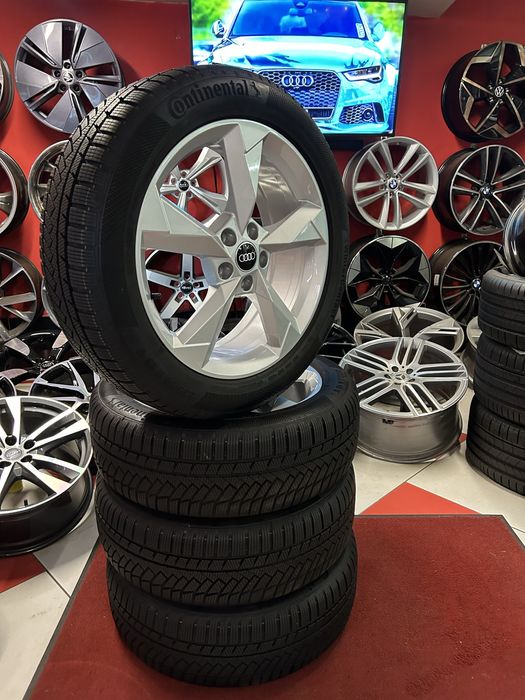 Джанти с Зимни Гуми 19 цола Audi Q3 VW Tiguan Skoda Kodiq Seat Terraco