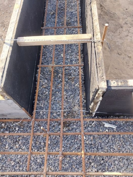 Бетон стяжка забор фундамент