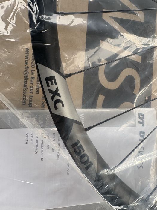 DT Swiss EXC 1501 Spine 30 карбонова капла