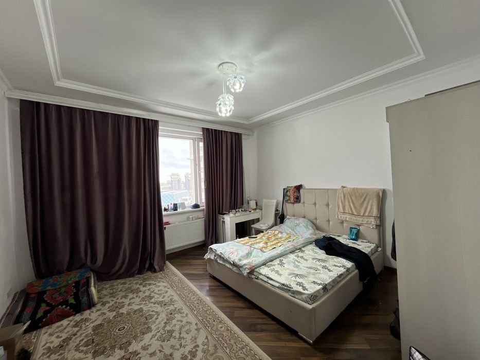 3 ком в центре Астаны 108,8м2