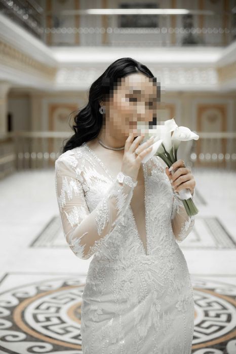 Свадебное платье русалка