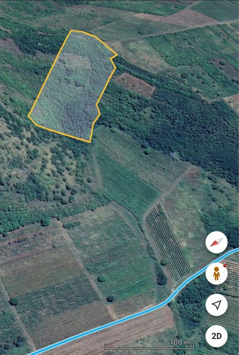 Șiria teren extravilan pe deal