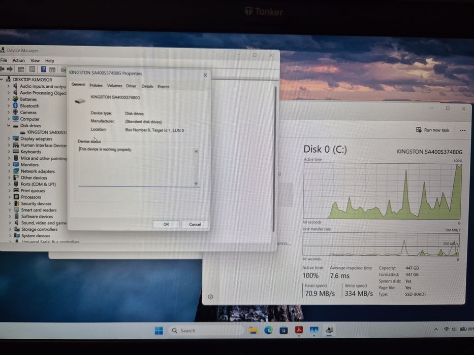 Laptop Dell Latitude E5550