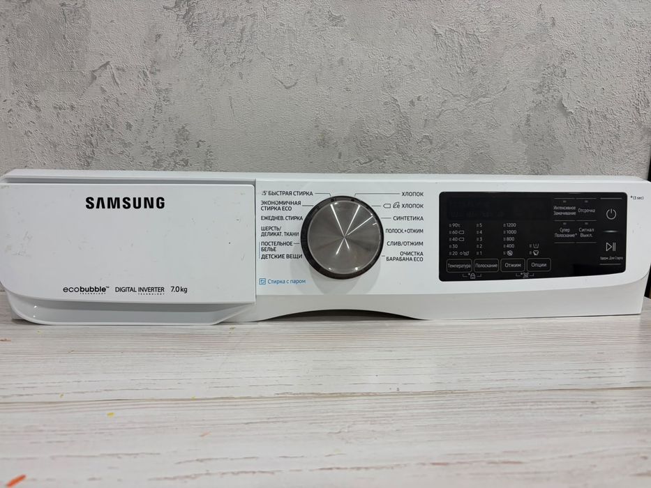 Панель управления стиральной машины Samsung WW70R421XTW EcoBubble