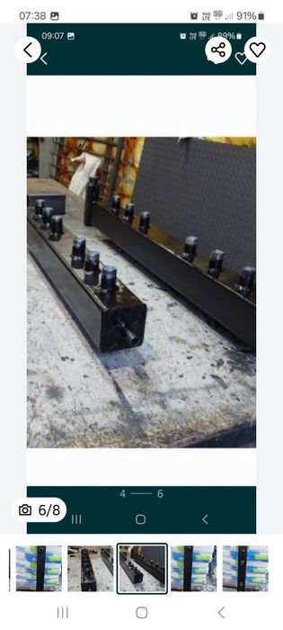 Butelie egalizare cu 6 ieșiri și 2 intrari