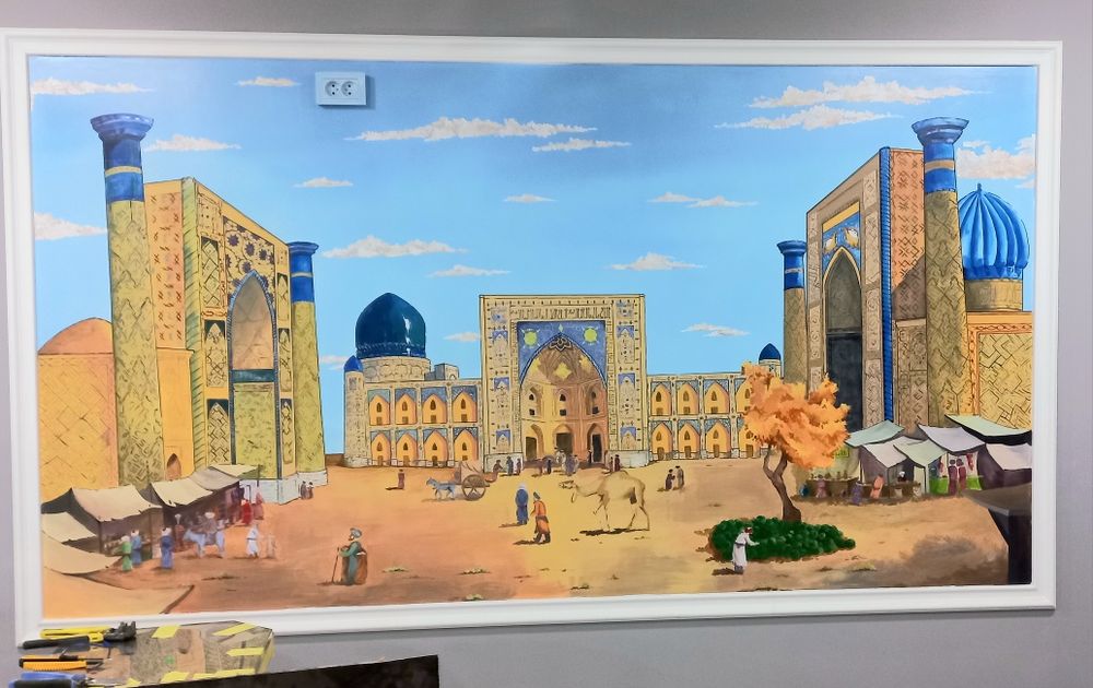 Художник рассом rasom rasm chizsh