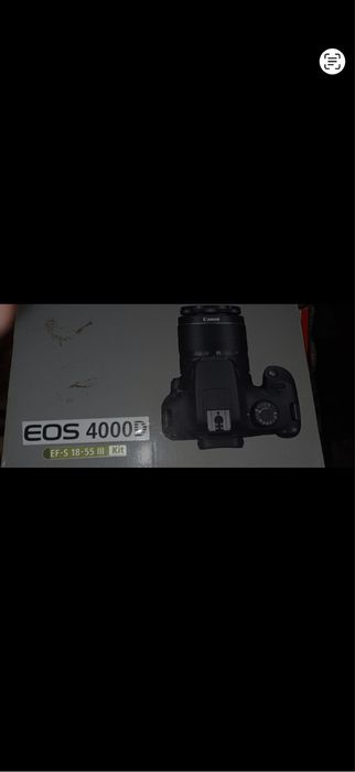 Фотоаппарат Canon EOS 4000D Kit б/у