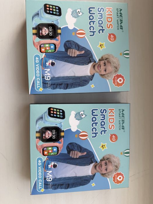 Детские смарт-часы Meimi M9 Max 4G с функцией видеозвонка.