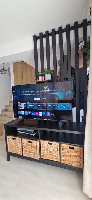 Televizor SAMSUNG QLED 55Q60C, 138 cm, Smart, 4K Ultra HD, Clasa F