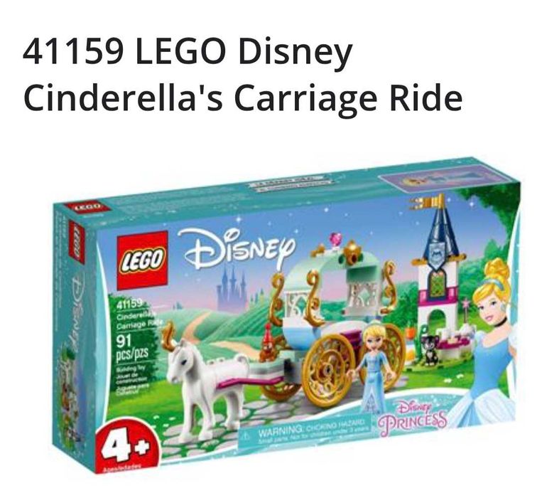 Set Lego Disney caleasva Cenusaresei