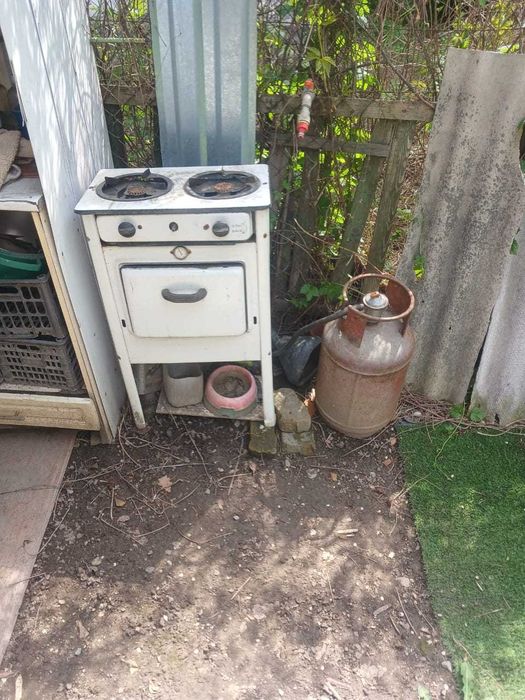 газовая плита с баллоном