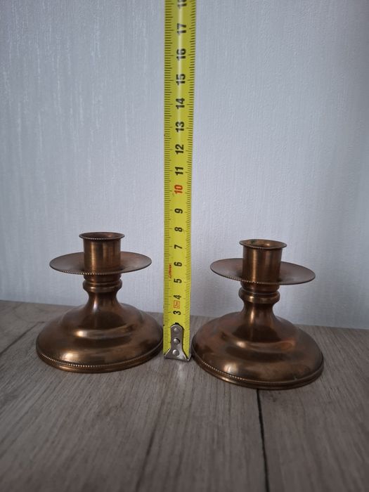 продам медный парный подсвечник