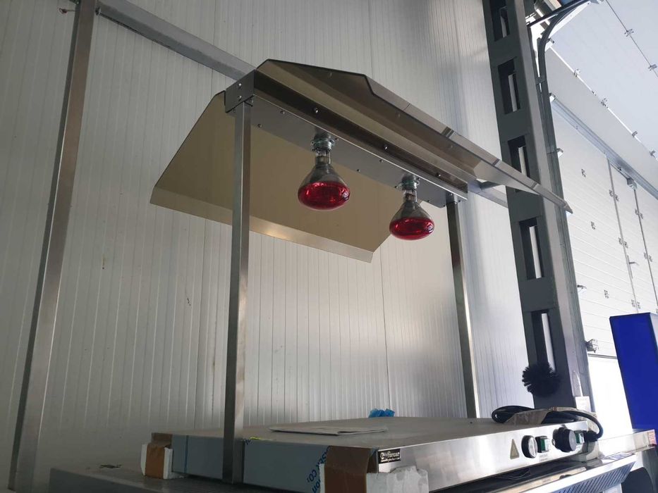 Инфрачервени лампи с нагревателна плоча от неръждаема стомана