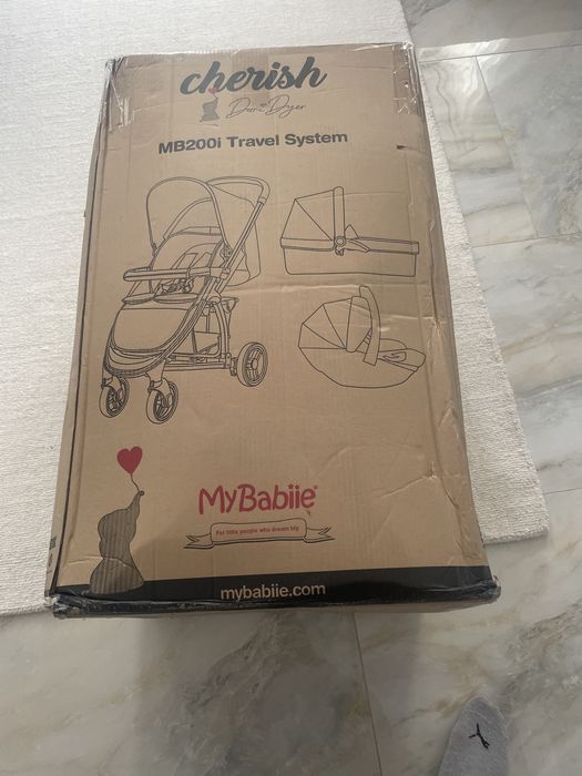 Sistem de călătorie My Babiie MB200i 3-în-1 - Cărucior pentru bebeluși