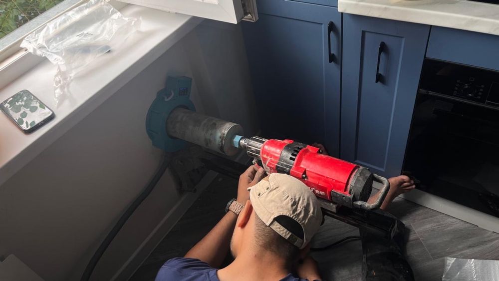 Алмазное бурение сверление отверстий