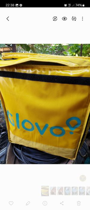 Rucsac glovo de vinzare in stare buna.