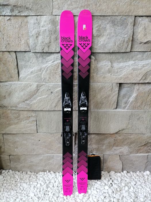 Schiuri ski tura Blackcrows Corvus+legaturi Salomon Shift 13+piei Test