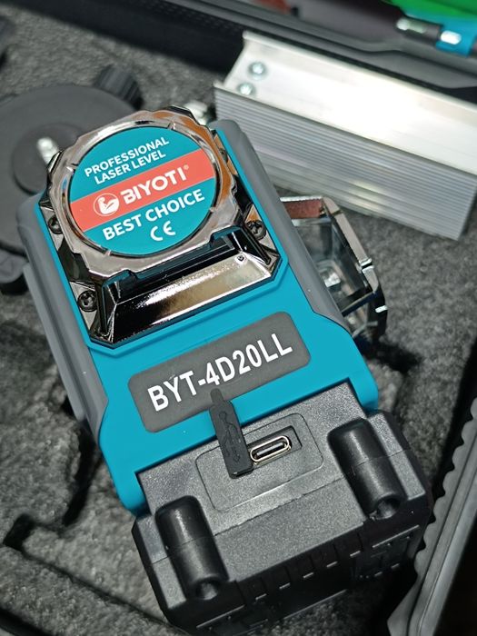 Лазерный уровень 360° 4D урвин lazer urvin