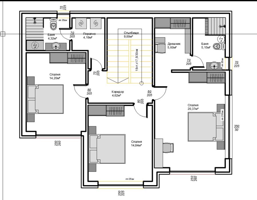 Продава се Къща в Варна, Базар Левски - 207 кв.м за 2029 €/кв.м - Снимка #3