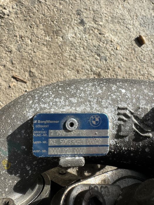 Изпускателен колектор/турбо бмв 3.0сд( kolektor/turbo,bmw 3.0 sd.286hp