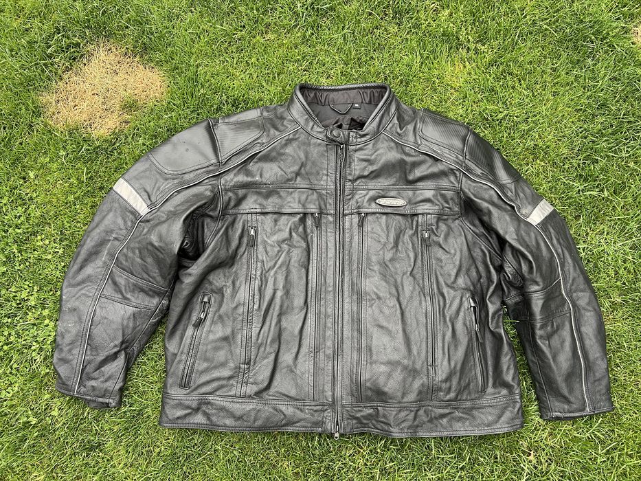 Geaca moto piele Harley Davidson marimea 5XL