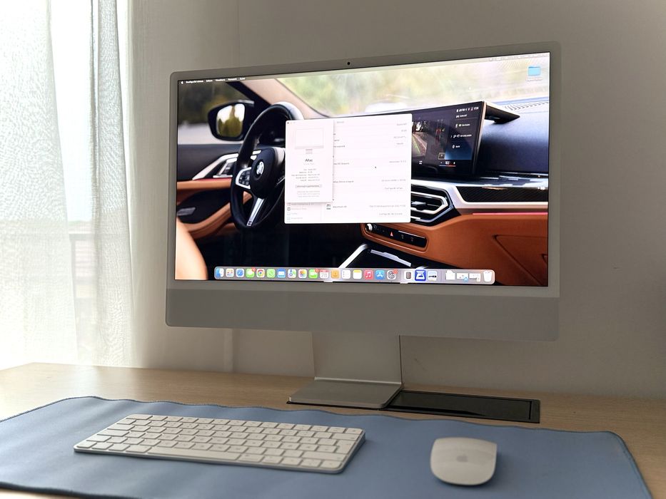 Imac M3 256 SSD 8GB RAM NOU imac