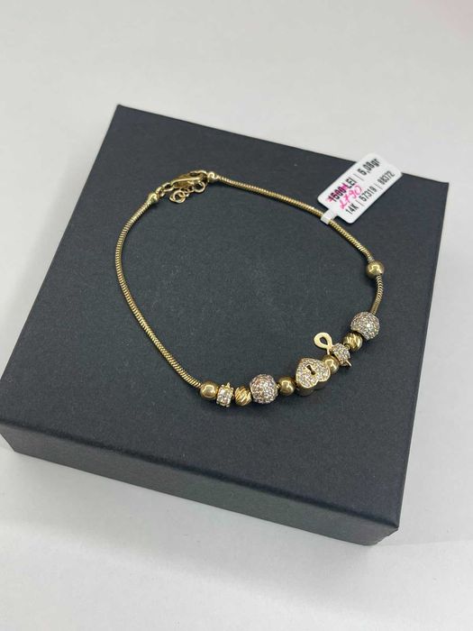 Bratara Aur 14 K / 5.08 Grame / 20 CM Lungime / Factura / Garantie #57319