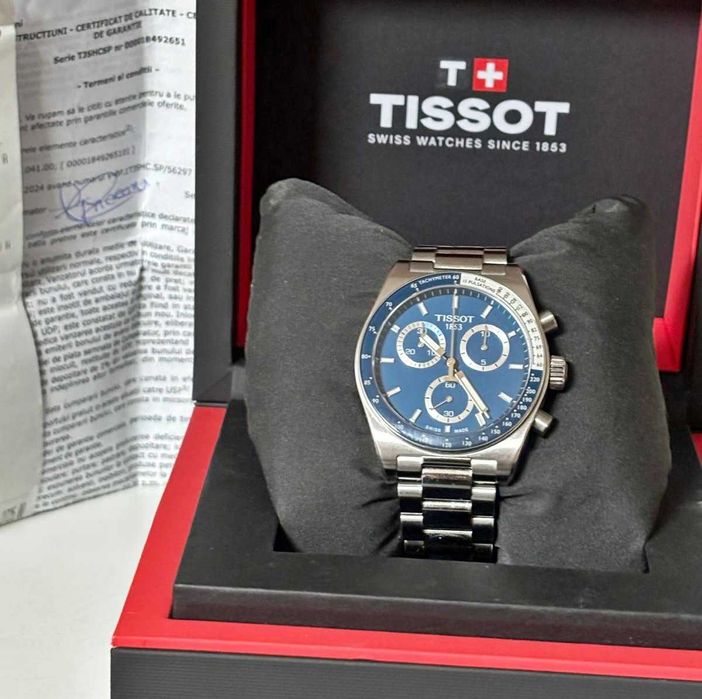 Ceas Tissot T-Sport PR516 Chronograph in cutie, garantie 18 luni