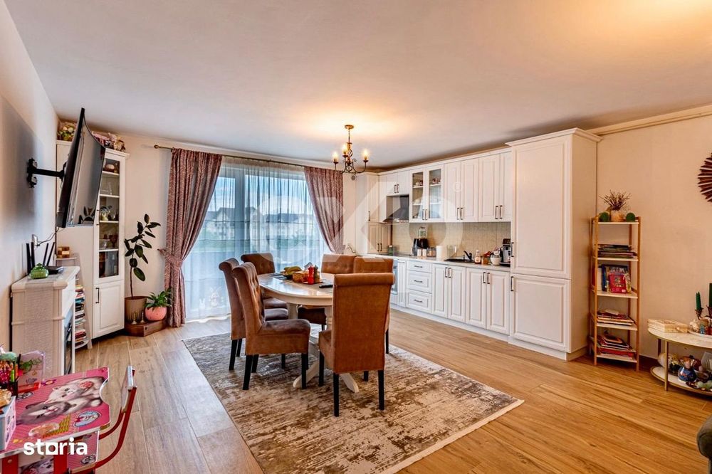 Apartament 2 camere modern Rasnov 58 mp balcon Parcare 440 euro.