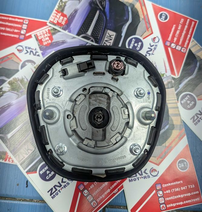 BMW seria 5 seria 7 - G70 G60  - airbag volan sofer M cusut in piele