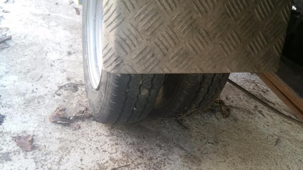 комплект джанти с двойна гума за нисан кабстар