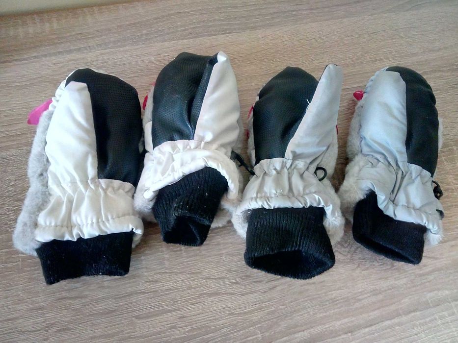 Детски зимни водоустойчиви ръкавички 1-2 г