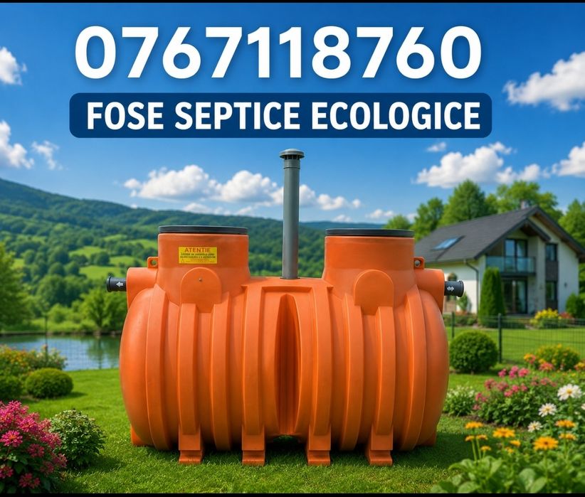 Fose septice, instalații,canalizare , apă, Miniexcavator, piatră,nisip