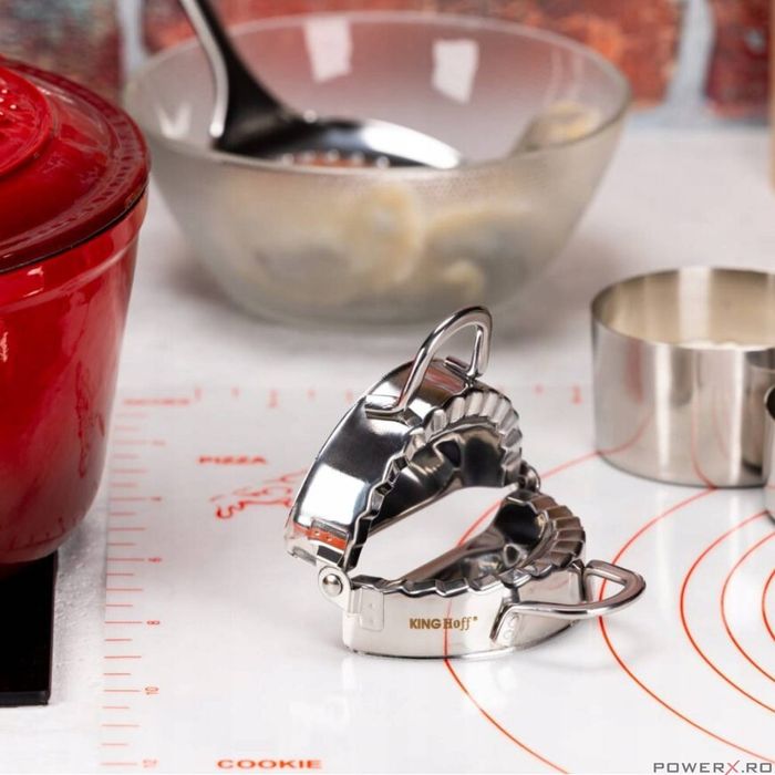 Forma de facut ravioli, galuste umplute din inox 13x8,5x2,5 cm