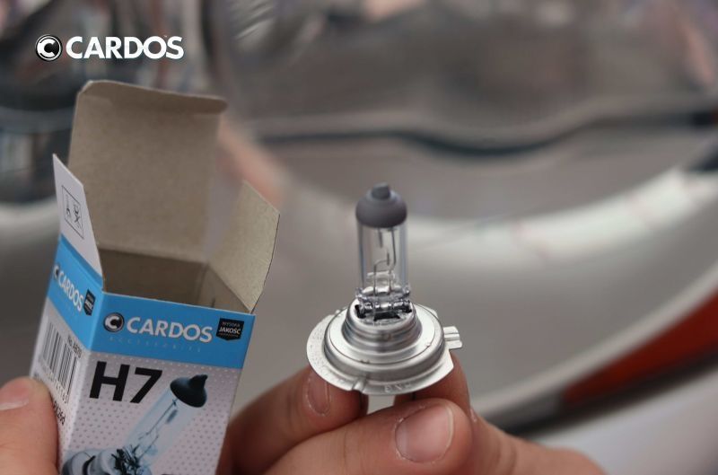 Лампы галогеновые автомобильные CARDOS H4 & H7 усиленные