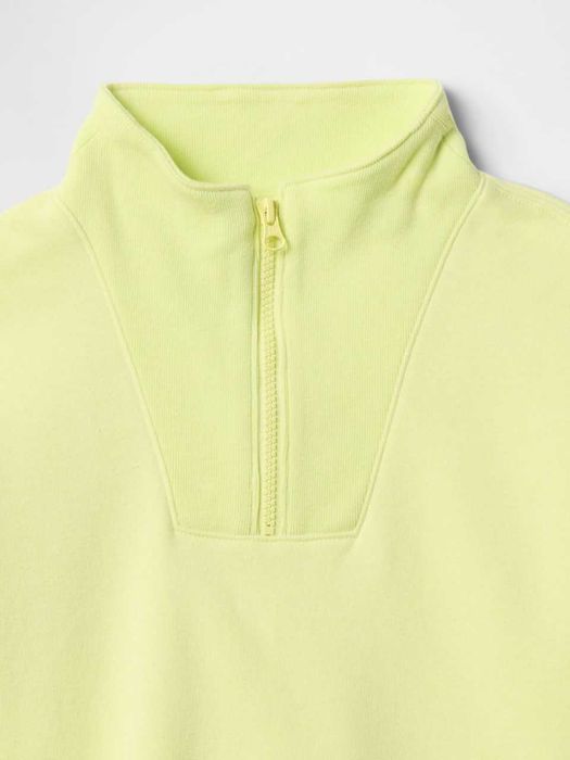 Кофта для девочки 10 лет GAP Kids Relaxed Quarter-Zip Track Sweatshirt