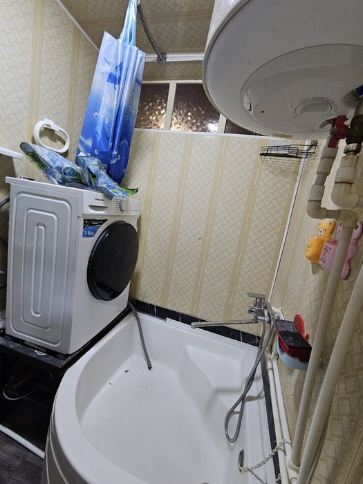 Kinap zavodi ro‘parasida 2 xonali kvartira ijaraga beriladi, 1-qavat,
