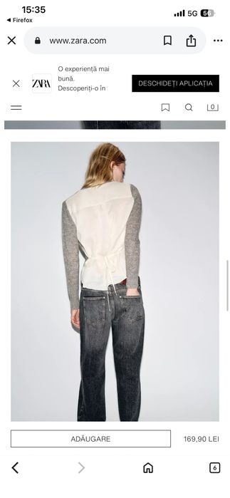 Cardigan Zara.      .