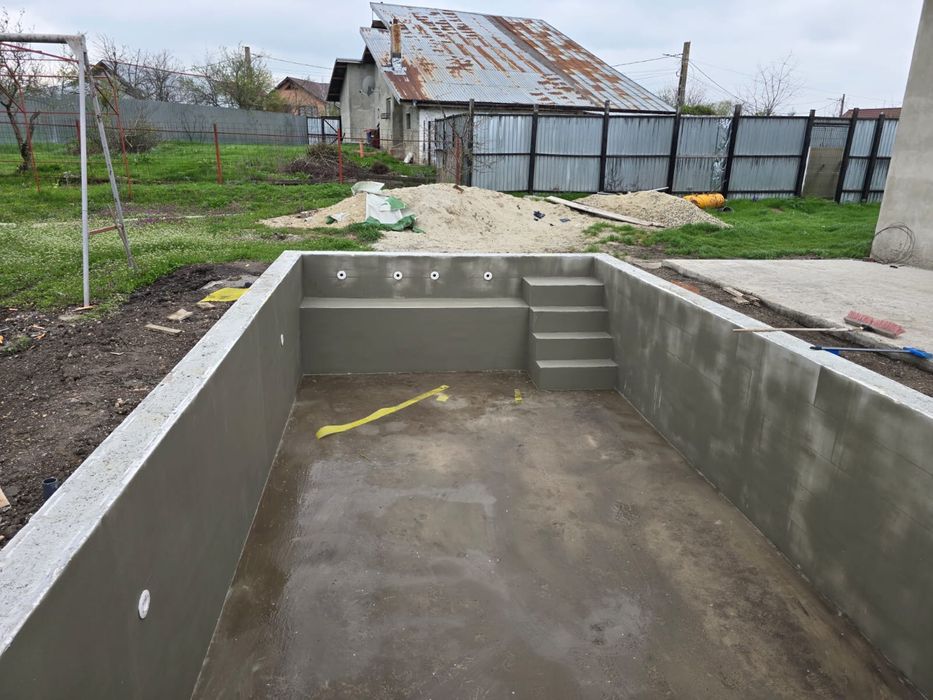 Piscine cofraje polistiren cu liner posibilitate 2 rate si oferte