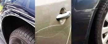 Устронение царапин на авто