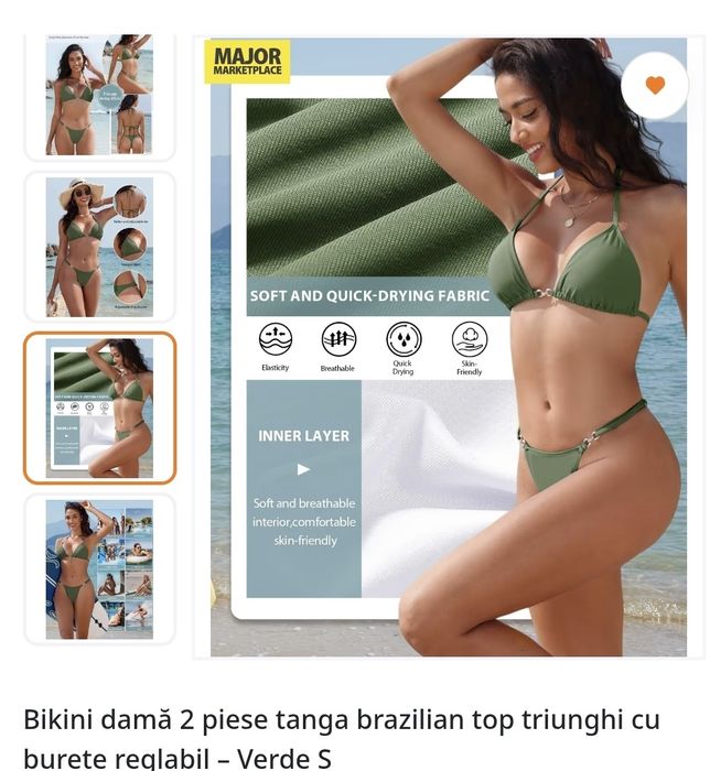 Costum baie 2 piese S