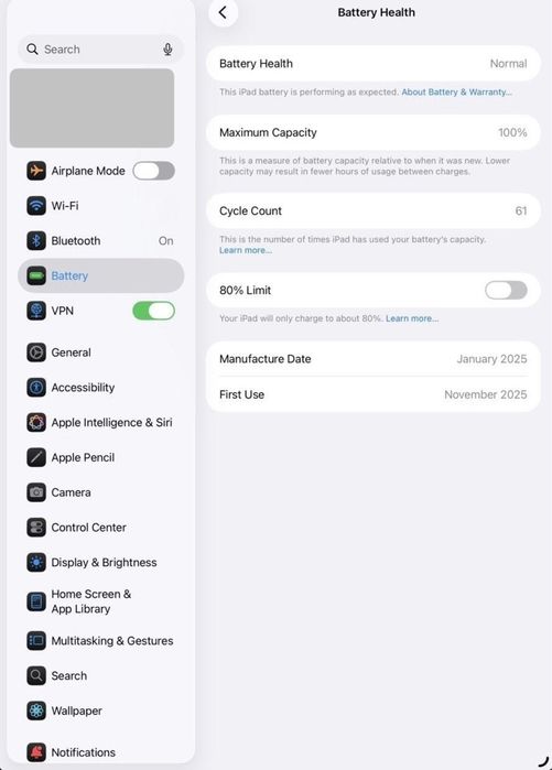 Apple iPad Air 11-inch M3 128GB Wi-Fi — IDEAL HOLATDA
